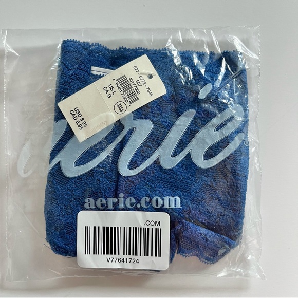 Aerie Vintage Lace Thong Panties Bundle of 6 NWT L - Picture 7 of 9